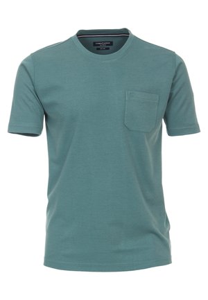 UNI - T-shirt basic - dunkles türkis