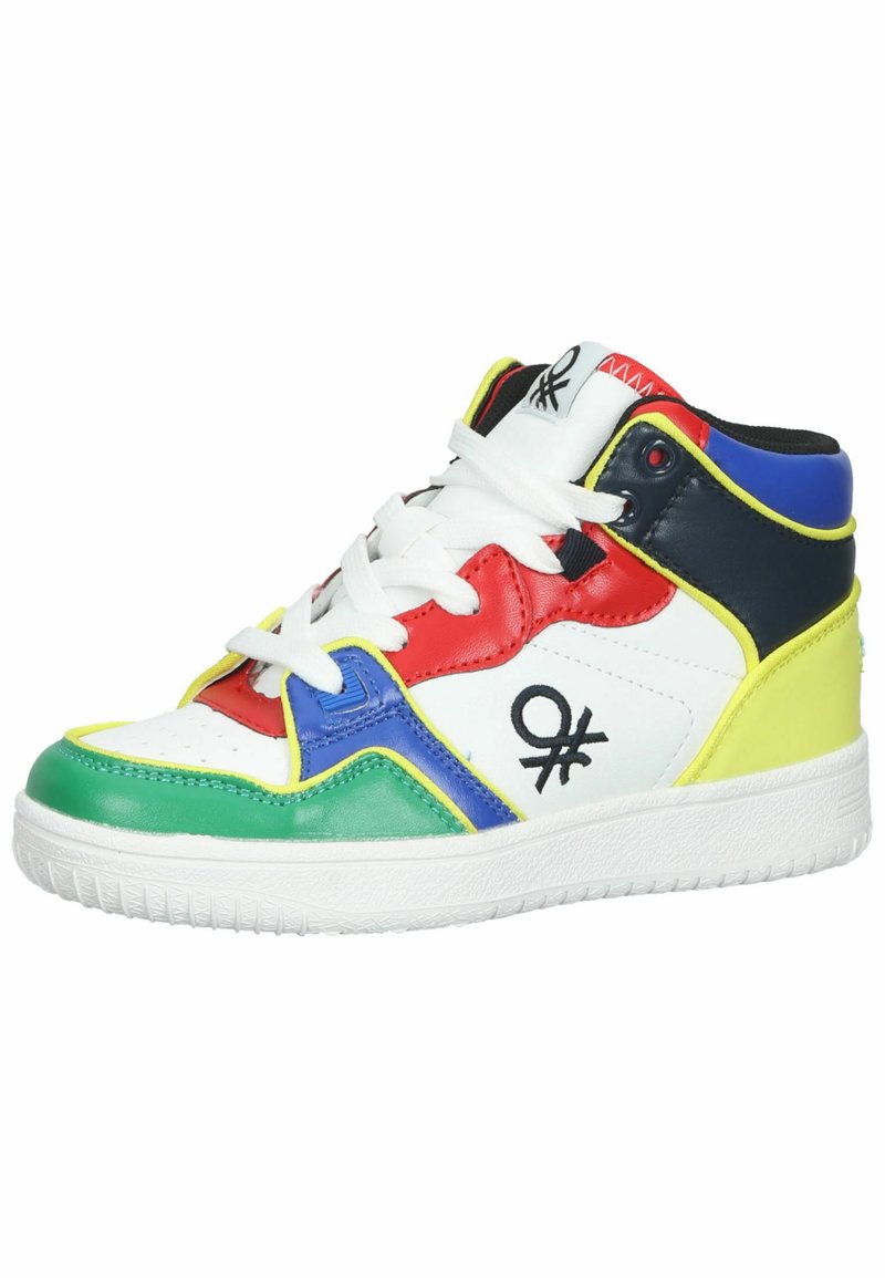 Kinder Sneaker low | Benetton Sneaker high white blue/mehrfarbig - KI34451 Kinder Sneaker low | Benetton Sneaker high white blue/mehrfarbig - KI34451