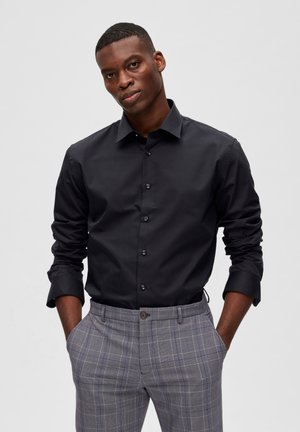 Selected, Formal - Vapaa-ajan kauluspaita - black