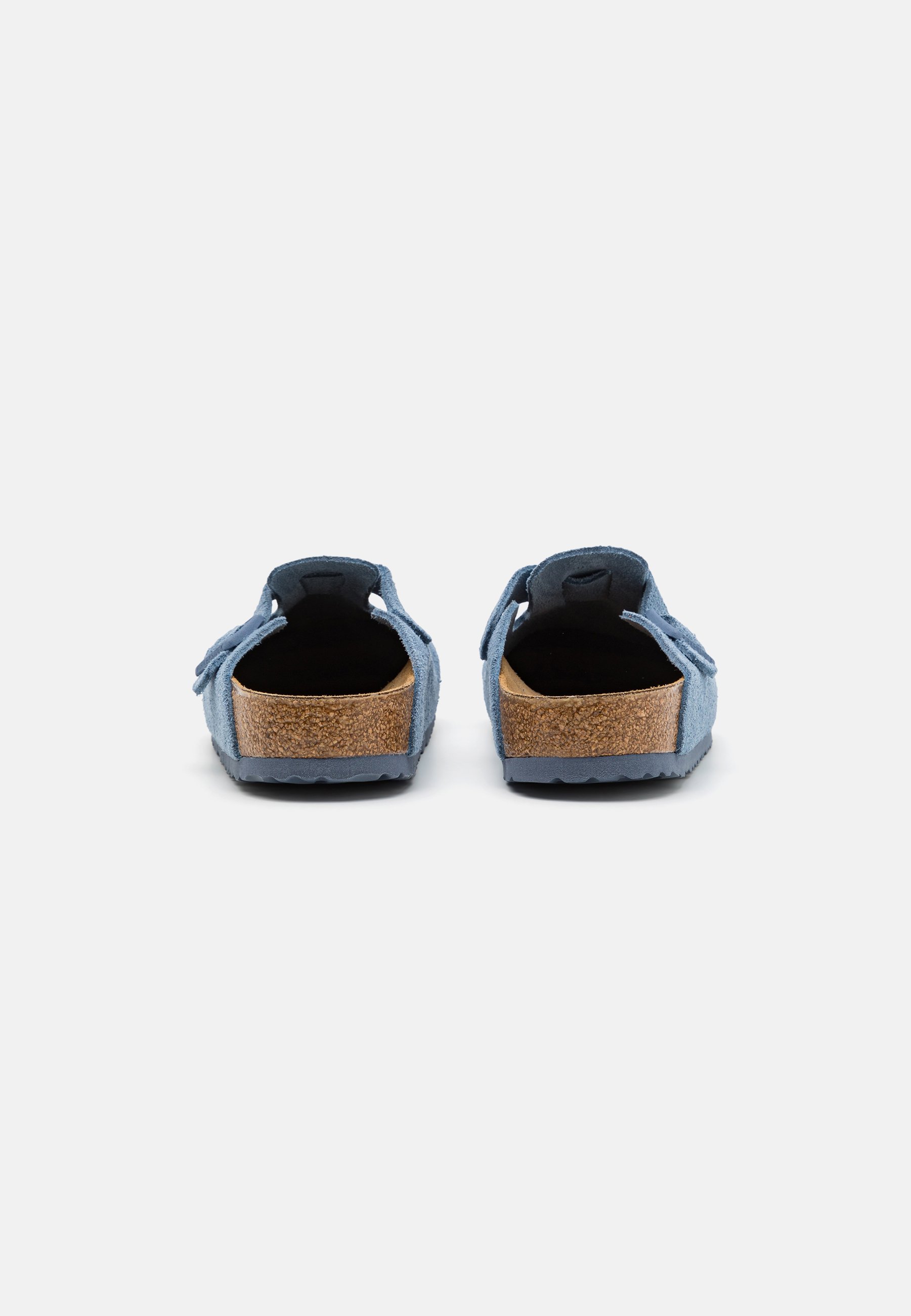 Birkenstock BOSTON NARROW UNISEX - Pantolette flach - blue/blau