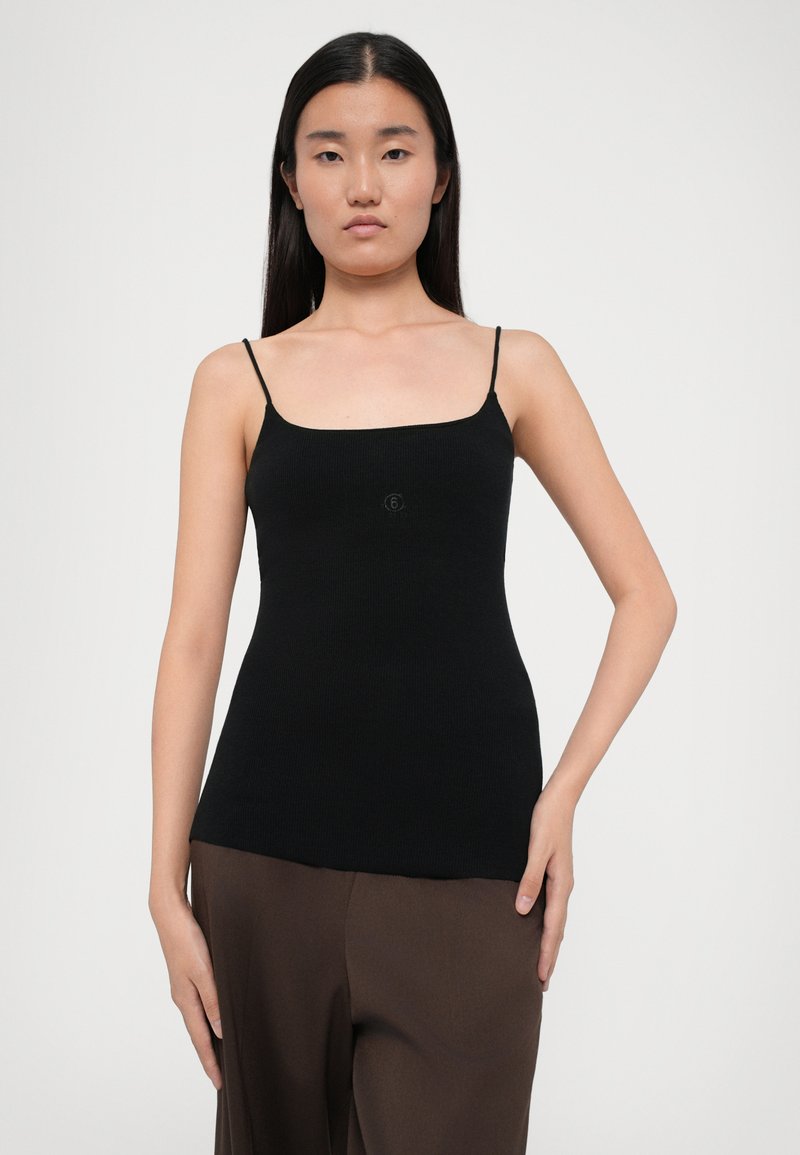 MM6 Maison Margiela TANK - Débardeur - black