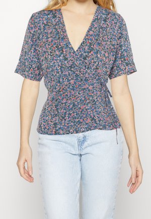 Pieces, Blouse - blue
