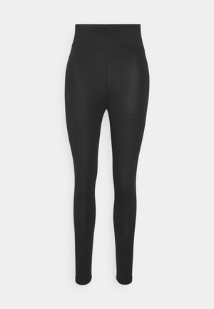 HIGH RISE  - Leggings - Trousers - black