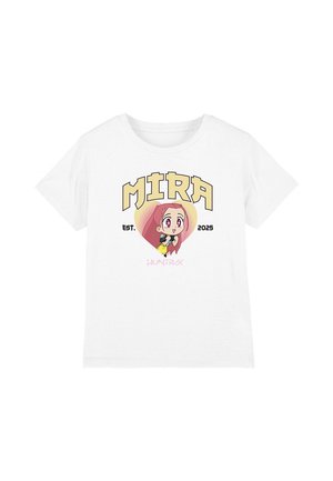 Print T-shirt - white