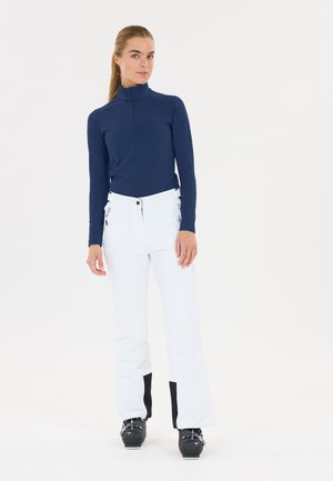 Langærmet T-shirt - m blue ink