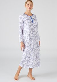 Damart EN PEIGNÉ - Camicia da notte - blue
