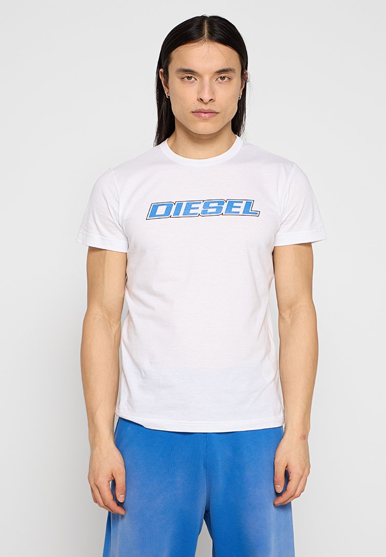 Diesel T-shirt print wit