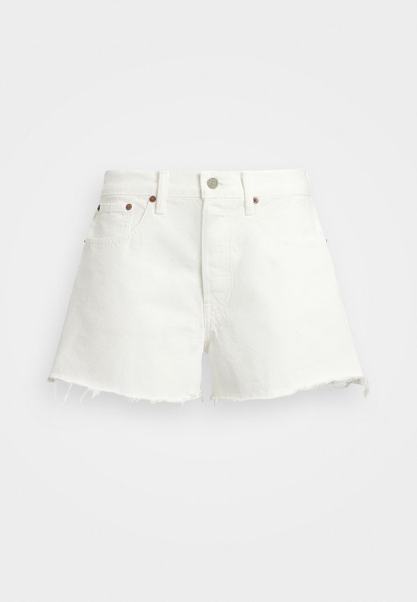 RAW HEM DENIM SHORT - Denim shorts - maido wash4