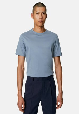 Marks & Spencer PURE COTTON - T-Shirt basic - smokey blue