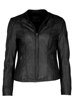 Mustang Lederjacke - black
