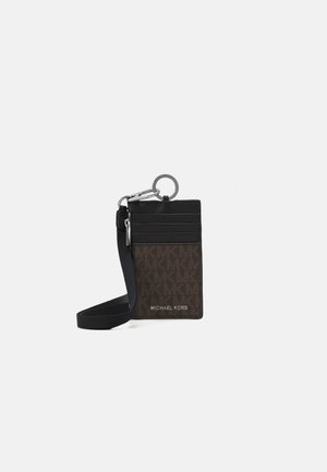 LANYARD ZIP CASE UNISEX - Portefeuille - brown/black