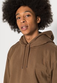 Weekday STANDARD HOODIE - Sweatshirt com capuz - brown
