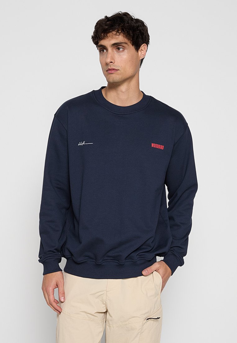 Woodbird Sweater donkerblauw Woodbird Sweater donkerblauw