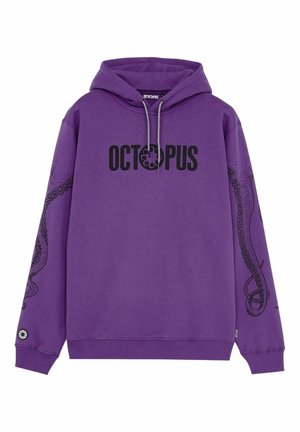 Felpa con cappuccio - purple