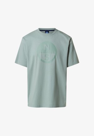 North Sails, T-Shirt print - iceberg green