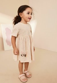 Next SEQUIN REGULAR FIT  - Jerseykjole - pale pink