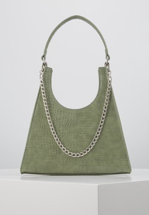 Pieces Handtasche - dark green