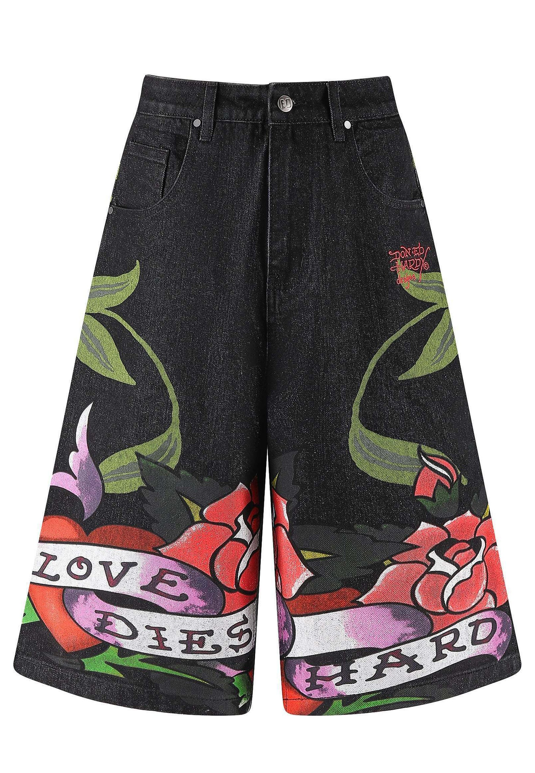 パンツ [Sculptor X Ed Hardy] Cherry Shorts Sculptor × Ed Hardy Cherry Shorts