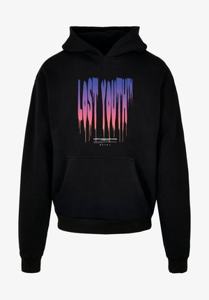 UNISEX - Kapucnis pulóver - black