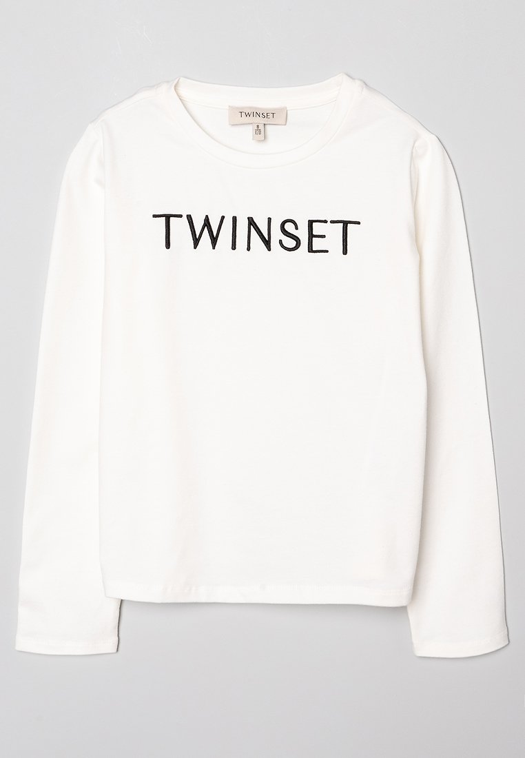 TWINSET Maglietta a manica lunga avorio