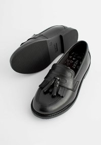 Next TASSEL LOAFER SCHOOL - Scarpe senza lacci - matt black