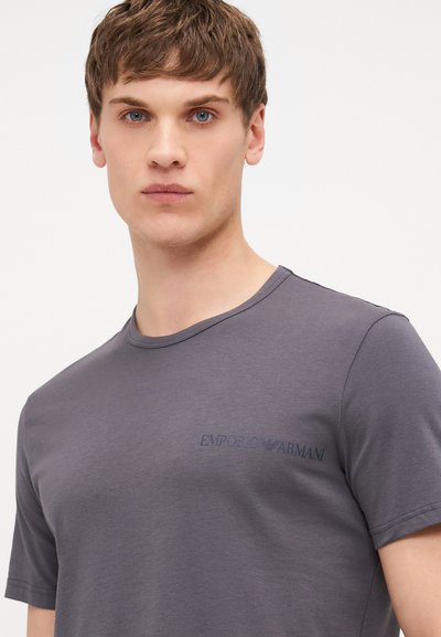 Emporio Armani CREW NECK 2 PACK - Undertröja - magnete/blu