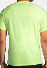 Brooks ATMOSPHERE SHORT SLEEVE 2.0 - Sporta krekli - lime elevate