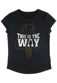 Star Wars STAR WARS: THE MANDALORIAN WAY - Triko s potiskem - black