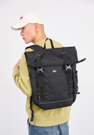 ASHVILLE ROLL TOP BACKPACK UNISEX - Sac à dos - black