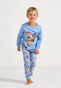Lindex LICENS PAWPATROL SET - Pižamos komplektas - light blue