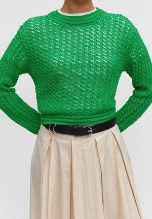 Strickpullover - light green