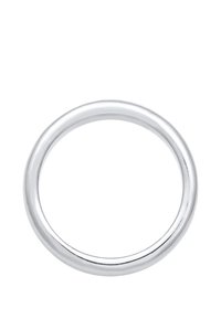 Smykkerring i sterling sølv, rund form, glat overflade, poleret finish, ensartet bredde. Ingen bemærkelsesværdige designmønstre eller udsmykninger.