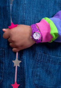 Tikkers TIME TEACHER - Montre - dark purple
