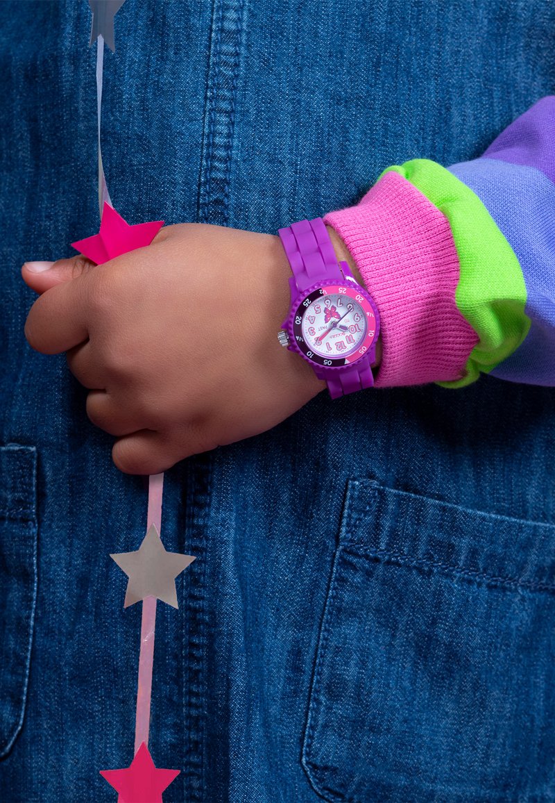 Tikkers TIME TEACHER - Montre - dark purple