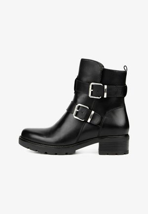 SCHNALLEN - Cowboy/biker ankle boot - schwarz