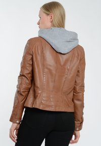 JCC Lederjacke - cognac