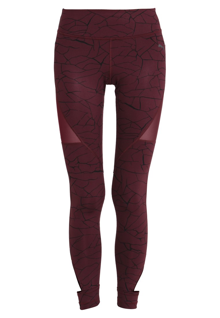 Puma Tights bordeauxrood Puma Tights bordeauxrood