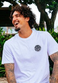 Rip Curl T-shirt print - optical white