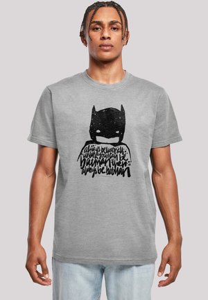 DC COMICS BATMAN ALWAYS BE YOURSELF - Print T-shirt - heather grey