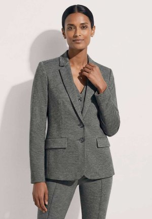MADELEINE, MADELEINE BLAZER JERSEYBLAZER MIT REVERSKRAGEN - Blazer - stone gray   melange