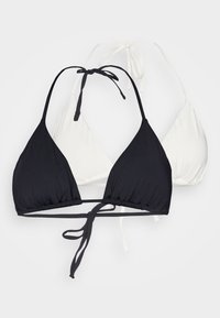 ONLY ONLMARSEILLE TRIANGLE 2 PACK - Bikinitopp - black/white
