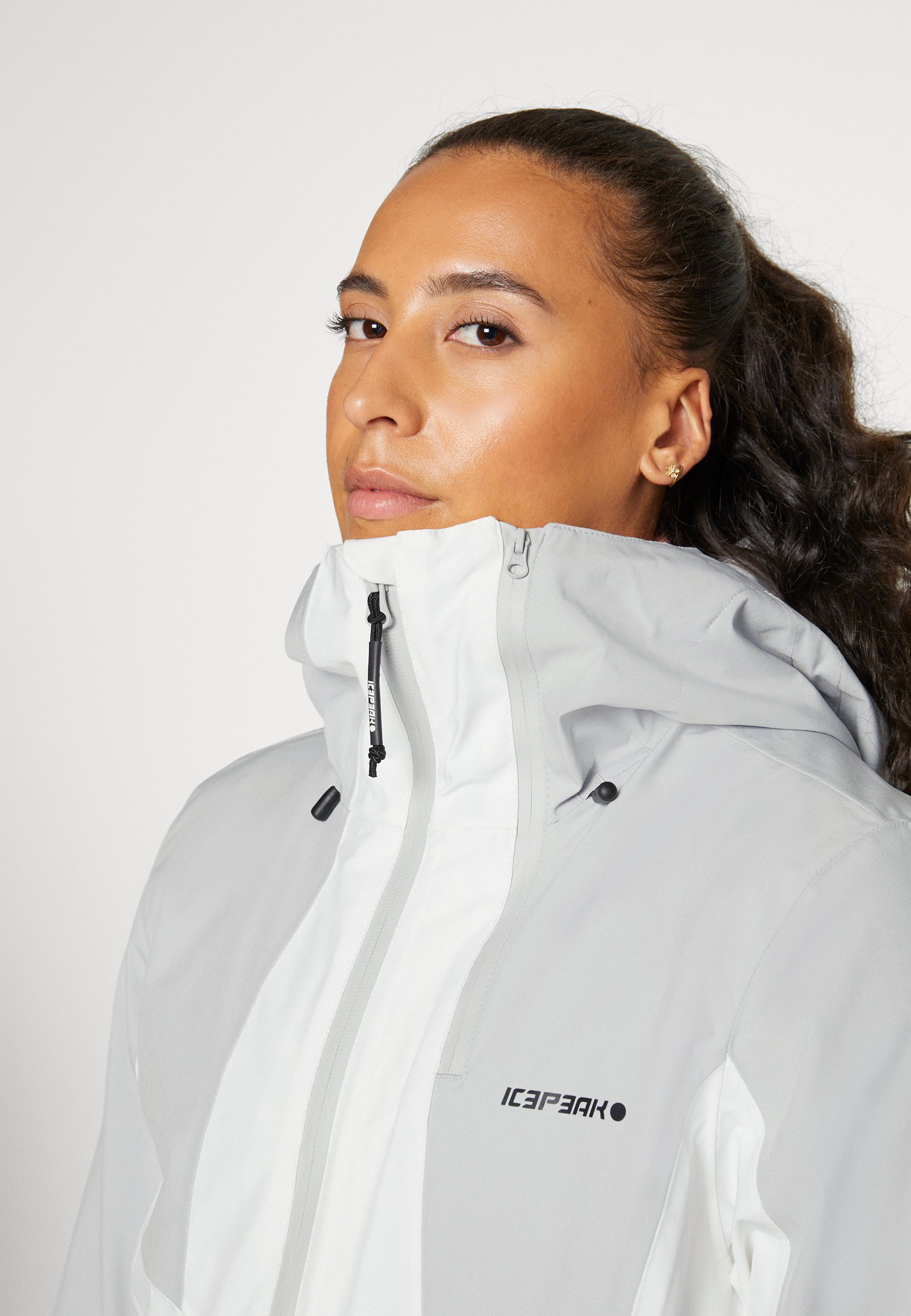 Icepeak Delavan Windbreaker optic, Women's, Size: 18, White