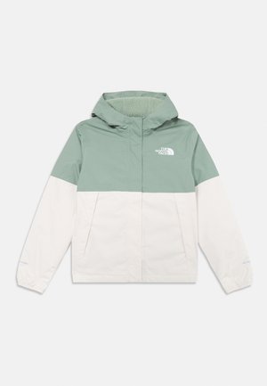 WARM ANTORA RAIN JACKET - Veste mi-saison - slate moss/white dune
