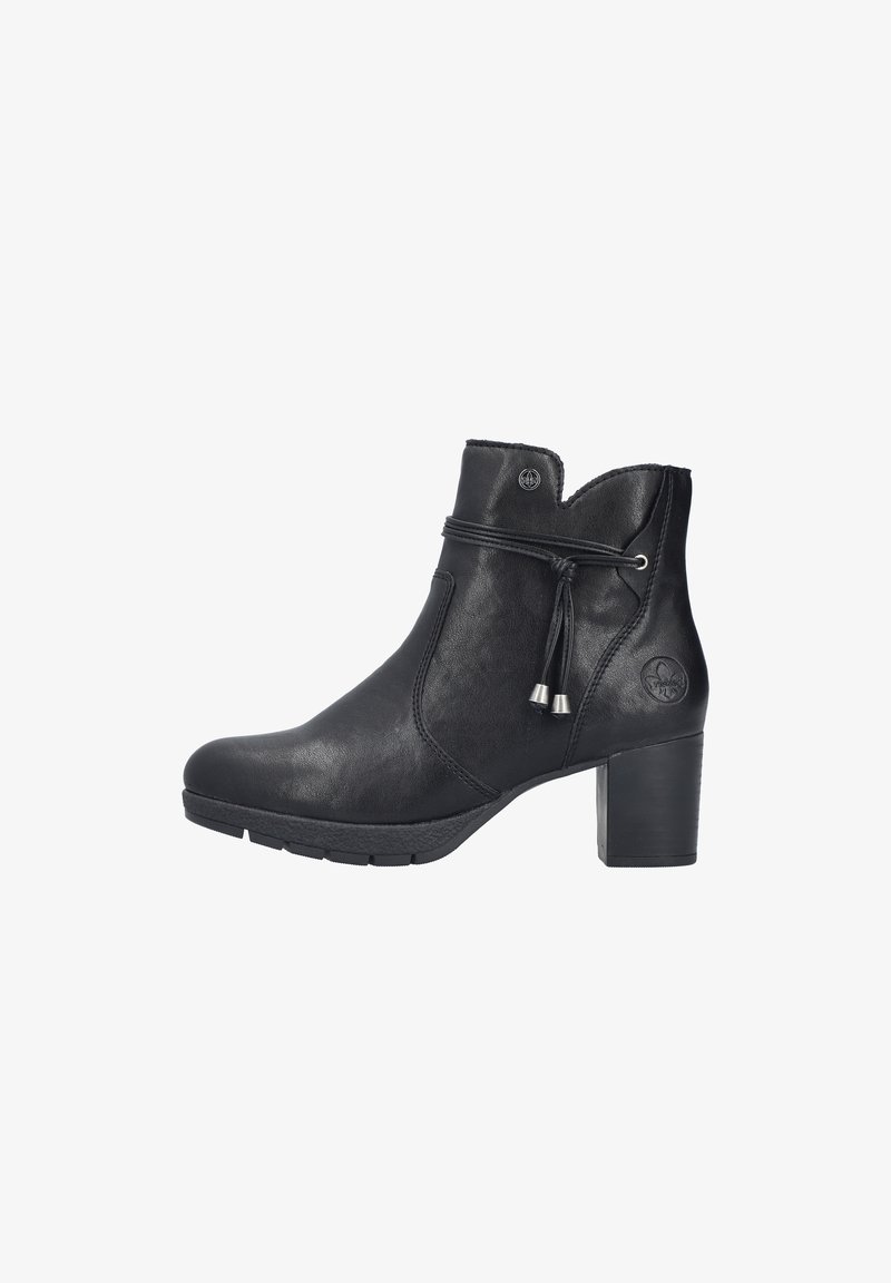 Rieker Bottines à plateau - schwarz