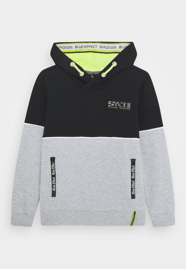 BOYS HOODIE SPACE FUTURE MISSION - Jersey con capucha - hellgrau melange
