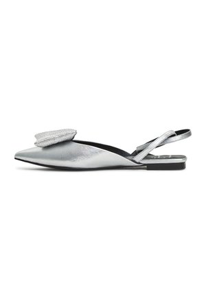 Cesare Gaspari FLAT  - Ballerine con cinturino - silver