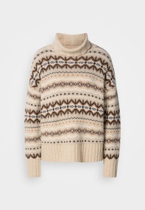 Barbour HELEN JUMPER - Trui - birch/multi-colour