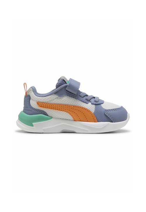 PUMA X-RAY 3 - Zapatos de bebé - feather gray-melon glow-gray sky-vibrant green — foto 6