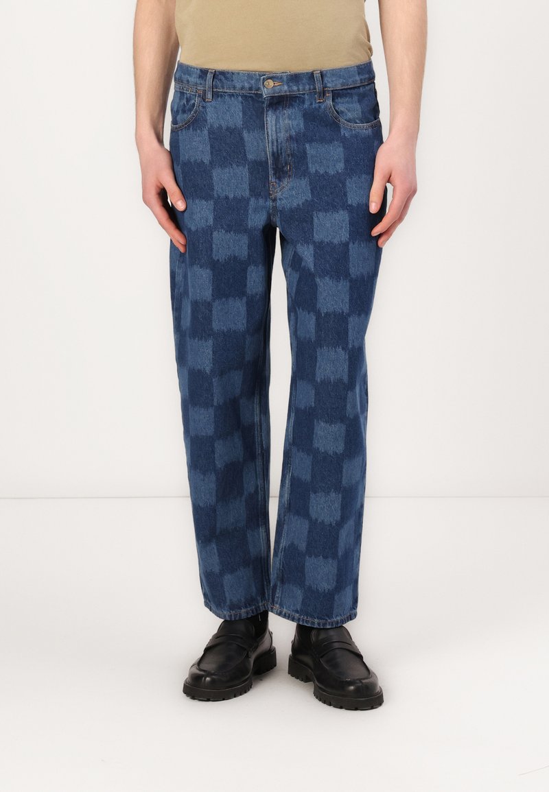Marimekko BARREL JÄKÄLÄ UNISEX - Jeans baggy - mid indigo