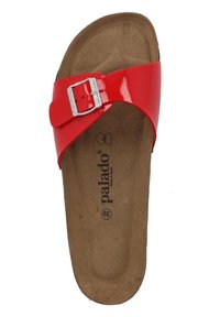 Palado MALTA LACK - Pantolette flach - rot